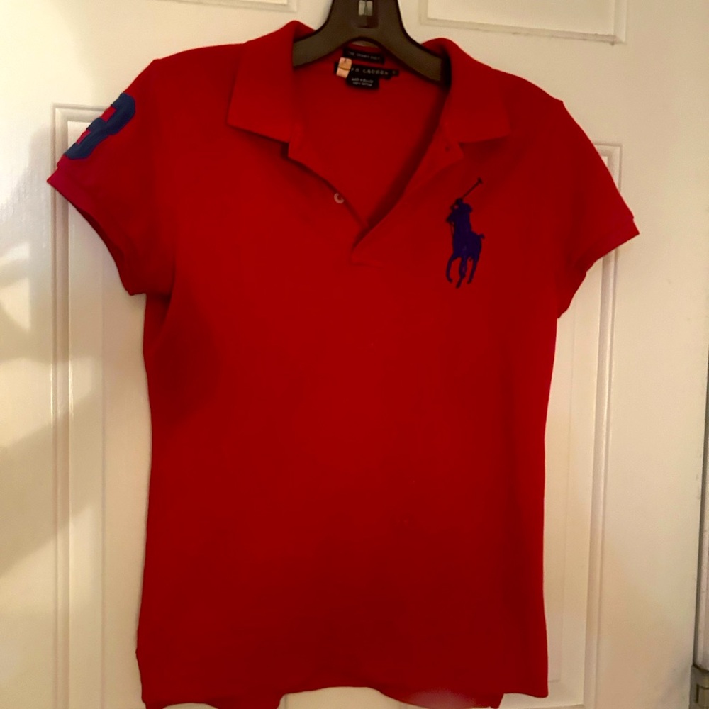 Ralph Lauren Red Classic Polo